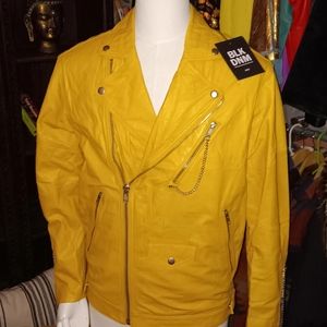 BLK DNM oversize leather jacket